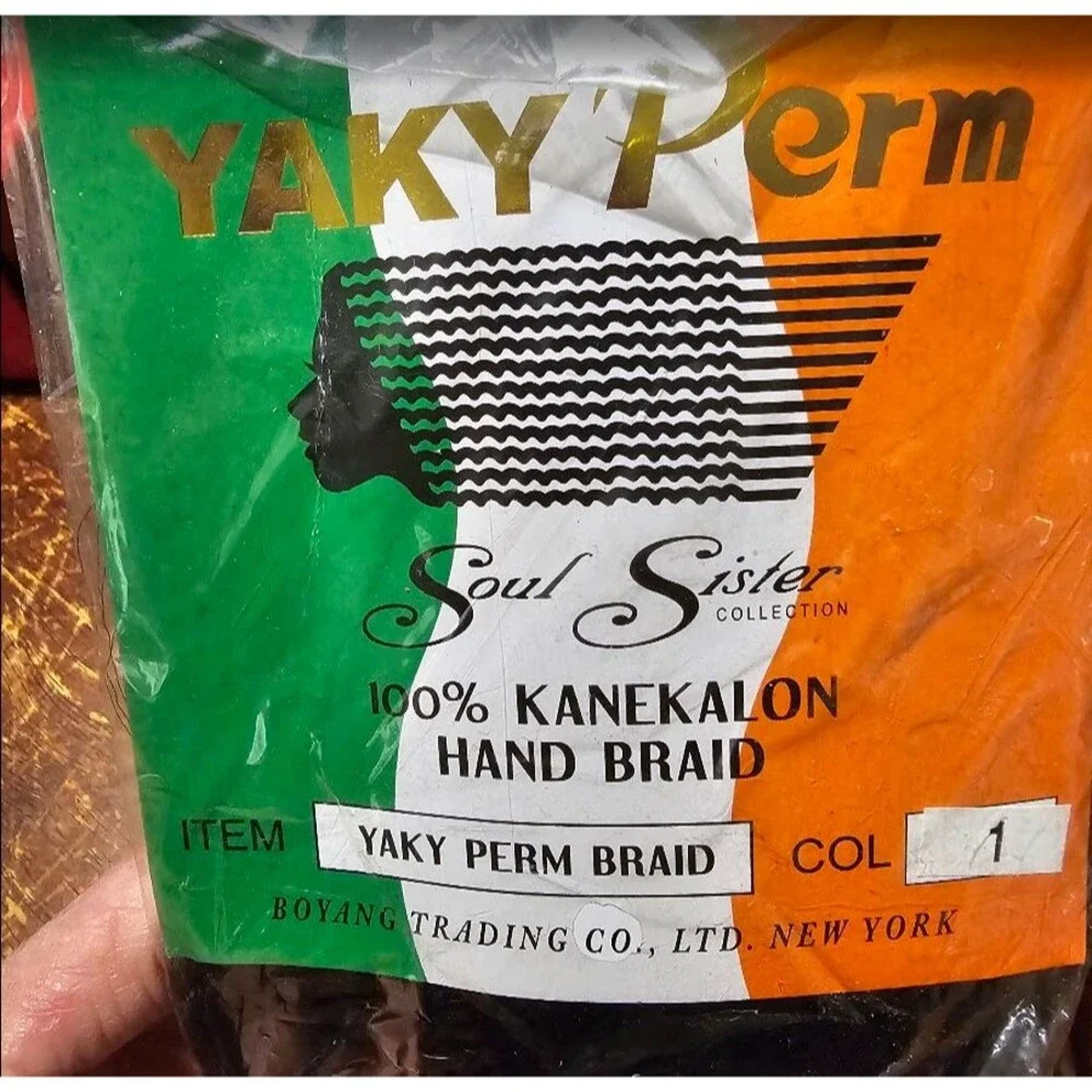 New Soul Sister Collection Yaky Perm Braid 1 Color 100% Kanekalon NWT 25